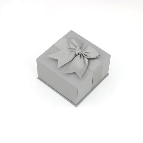 Ribbon Bow jJewelry Packing Box Necklace Ring Box Pendant Box Packing Box Small Bracelet Box Customized Logo